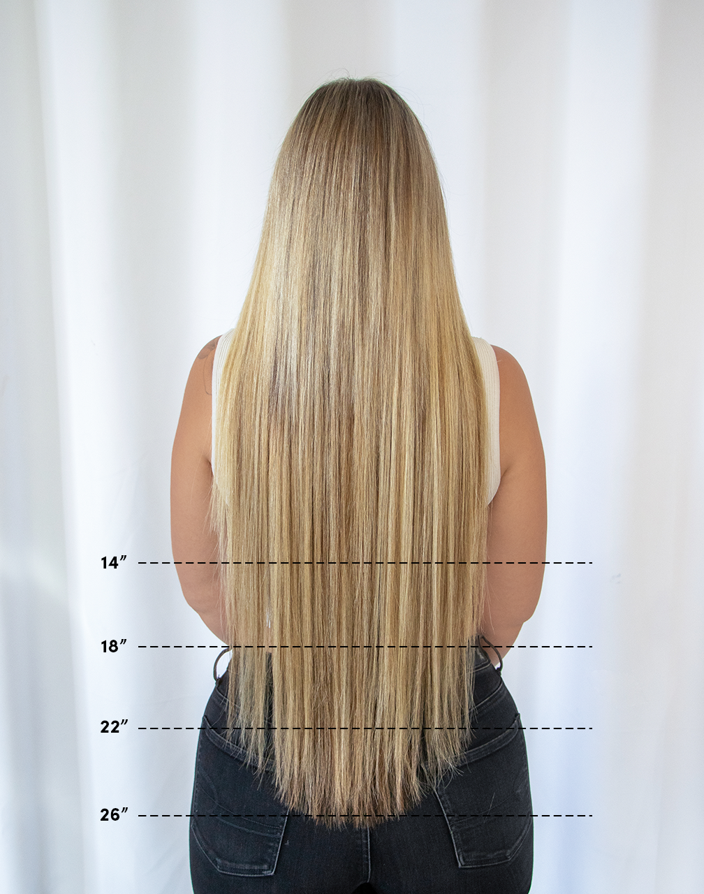Hair top extensions 808