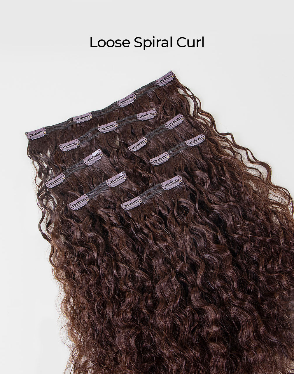 HAIROP ハイロップ　クリアアイロンclear Iron 3 Pro 7 Clip-In® Set (7 Pieces) | 14