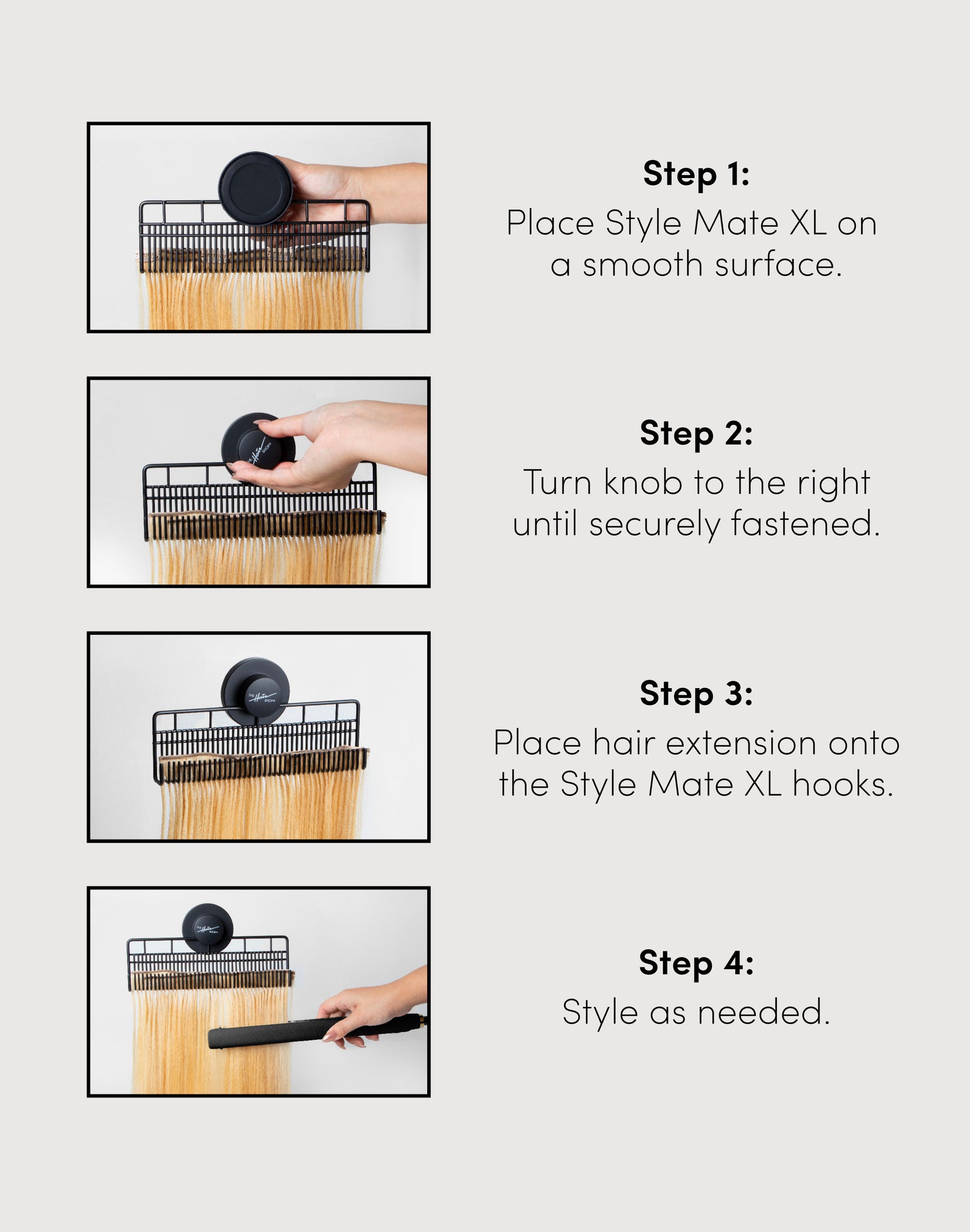 Style Mates Rectangle Style Mate XL – The Hair Shop