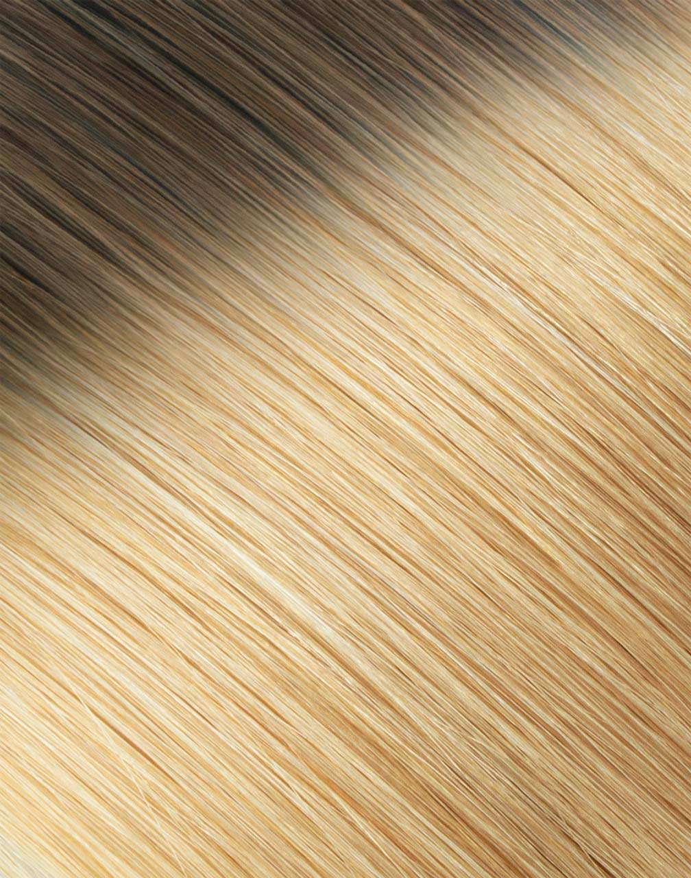 Skinny Clip-In (Single Piece) - Natural Wave | 14" Small (2 Clips)