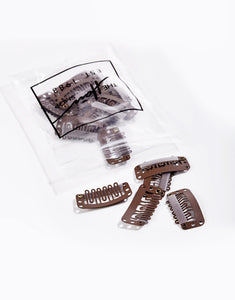 Metallic Shark Clips® with packaging